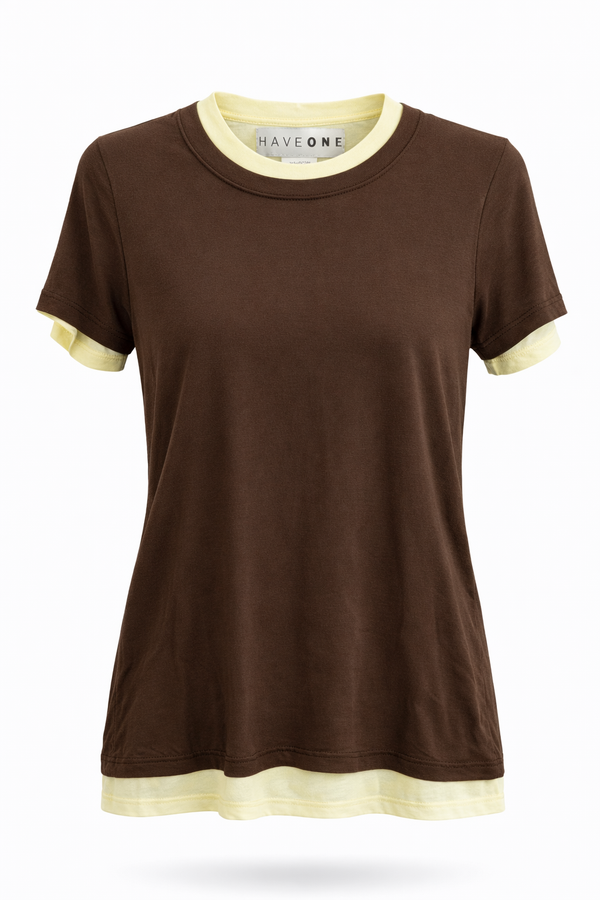 T - Shirt Doppia Manica - Haveone - immagine 1