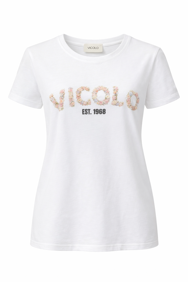 T - SHIRT Fiori Vicolo - immagine 1
