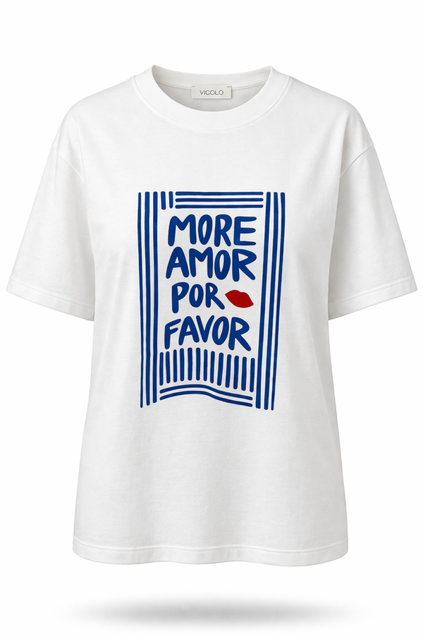 T - Shirt More Amor Vicolo - immagine 1