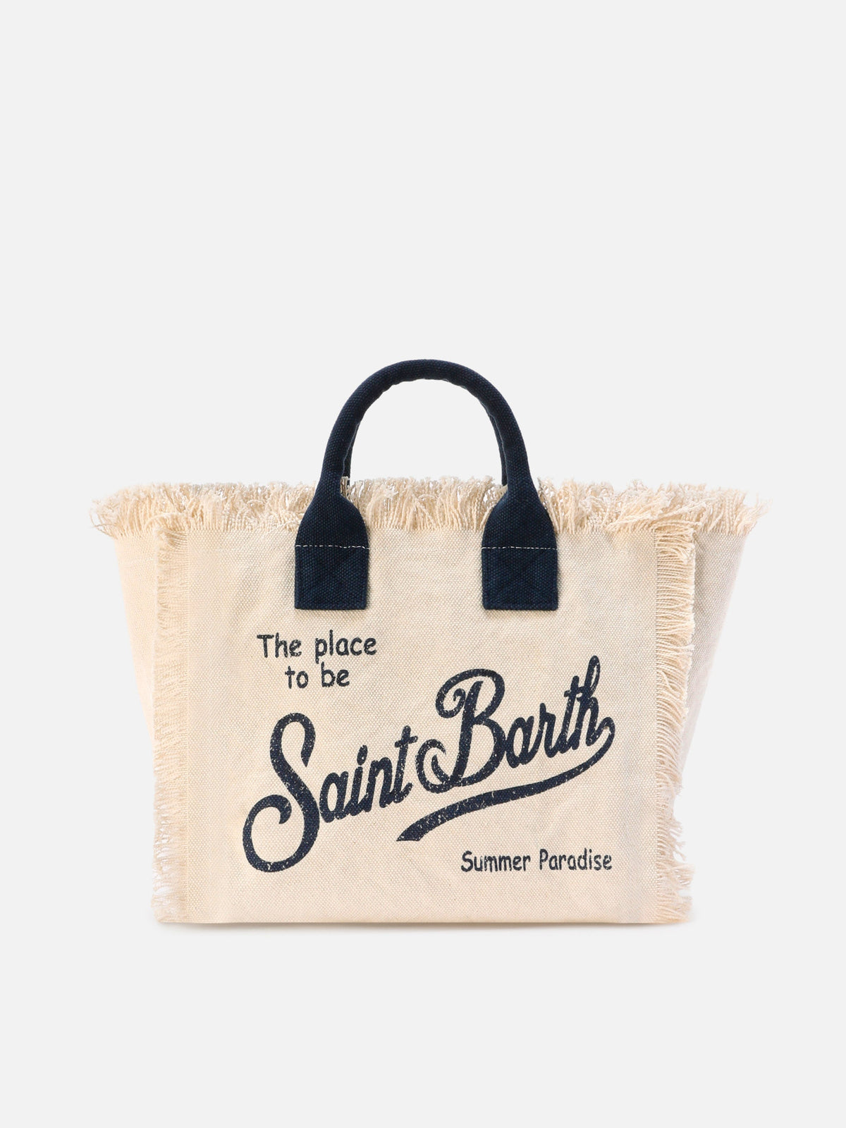 Borsa Colette Scritta Blu - Saint Barth