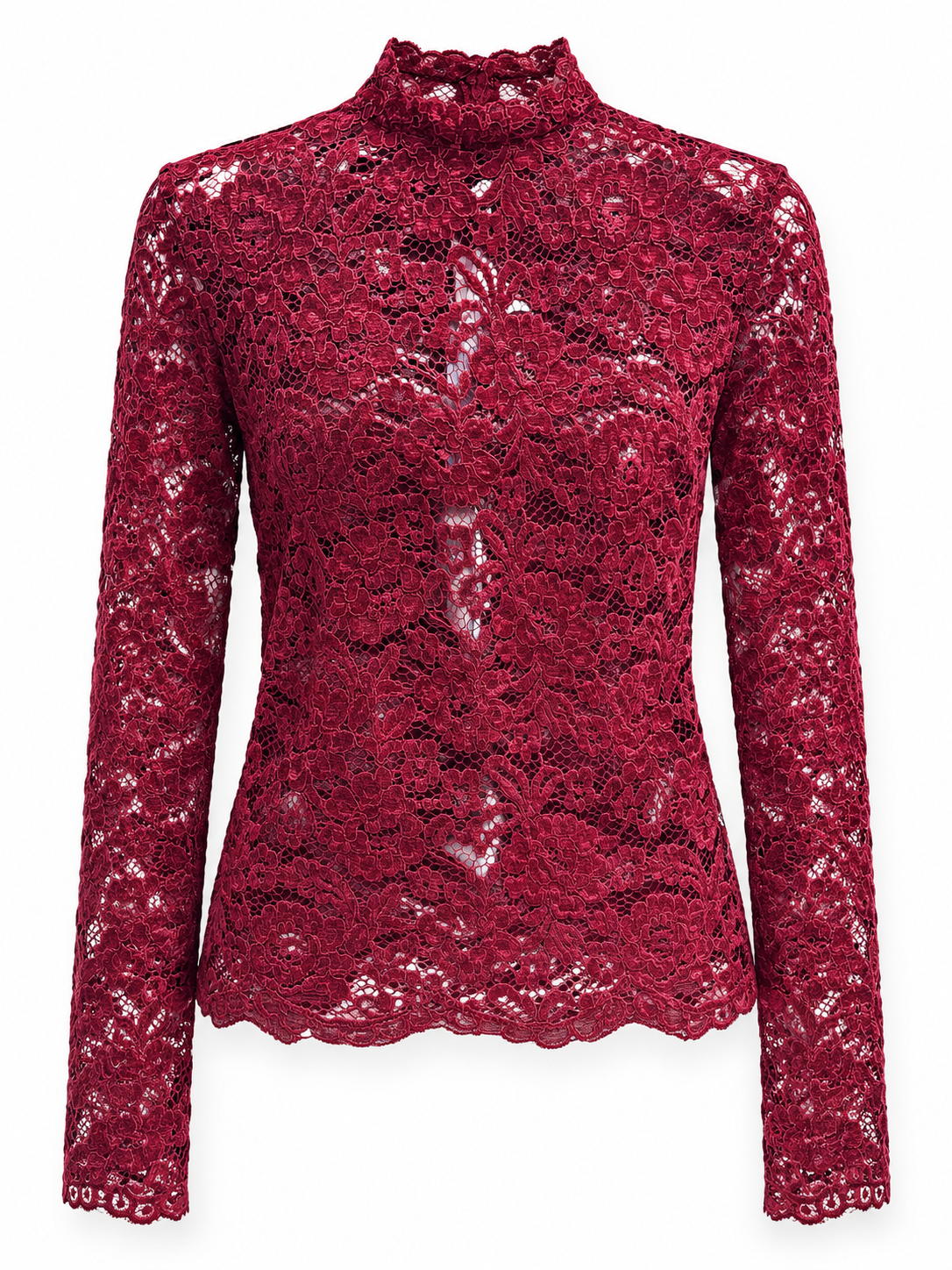 Blusa Rossa  Pizzo -  Kostumn