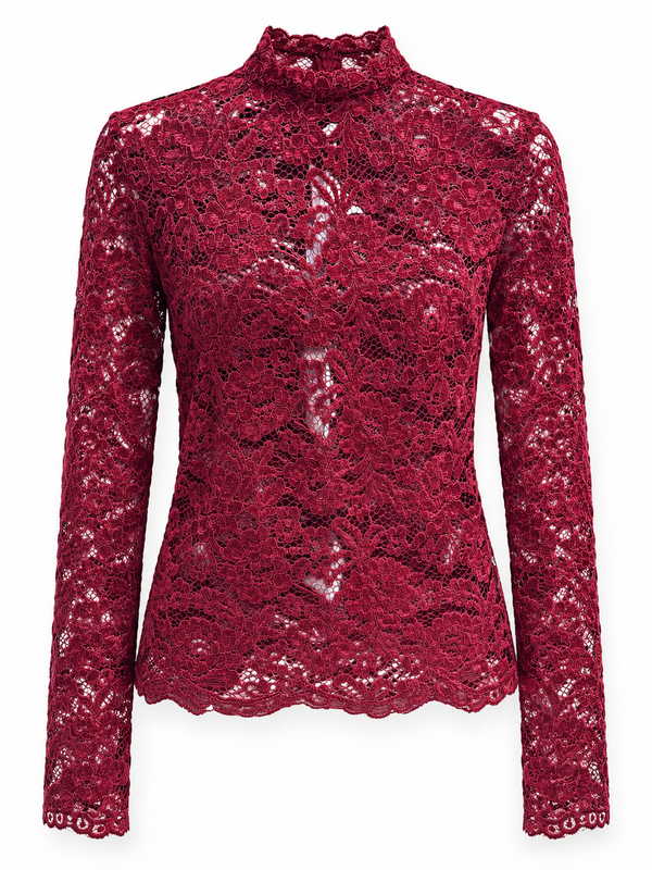 Blusa Rossa  Pizzo -  Kostumn