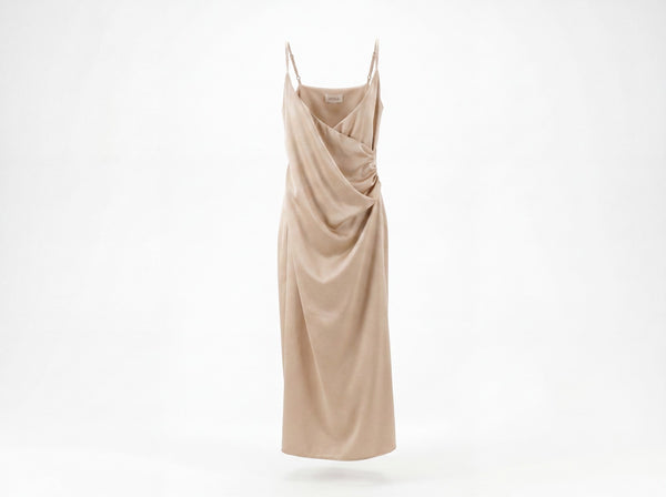 Abito  Satin Arriccio Laterale - Vicolo