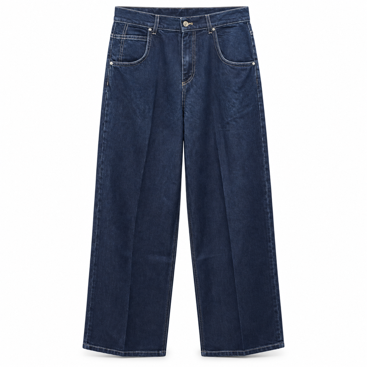 Jeans Icon Mia Baggy Denim Rinse - Vicolo