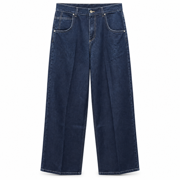 Jeans Icon Mia Baggy Denim Rinse - Vicolo
