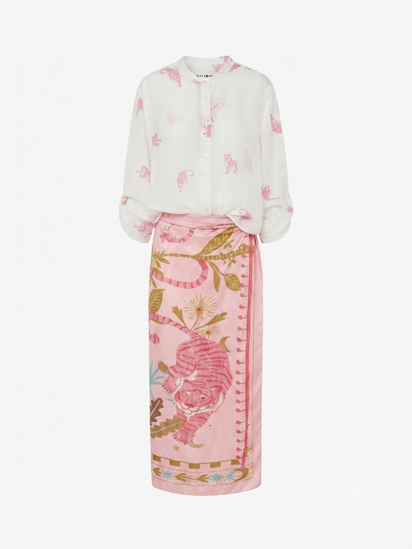 Camicia Fantasia Tigre - Heaveone