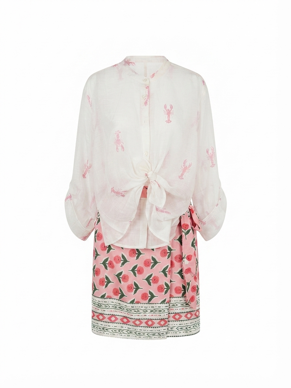 Camicia Fantasia Aragosta - Haveone