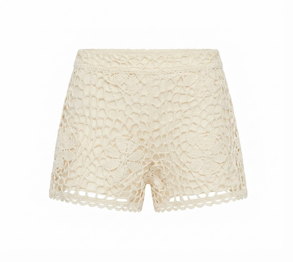 Shorts Pizzo Avorio - Tensione In