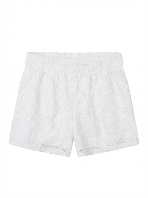 Pantaloncino Macrame Bianco - Tensione In