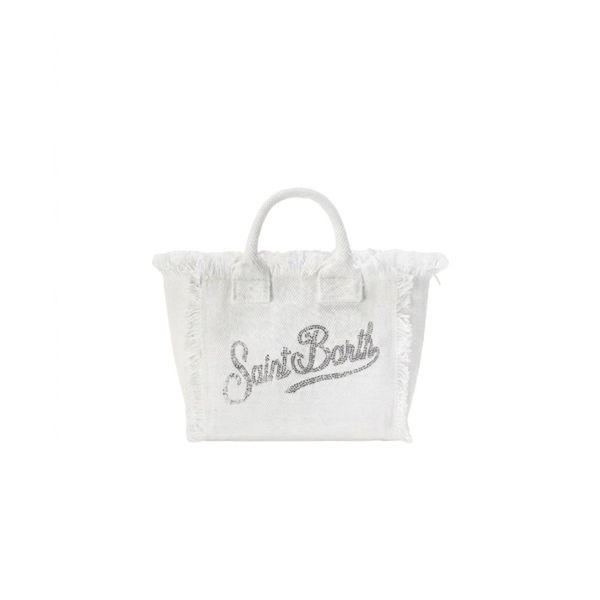 Borsa Mini Vanity Bianca Strass - Saint Barth - immagine 1