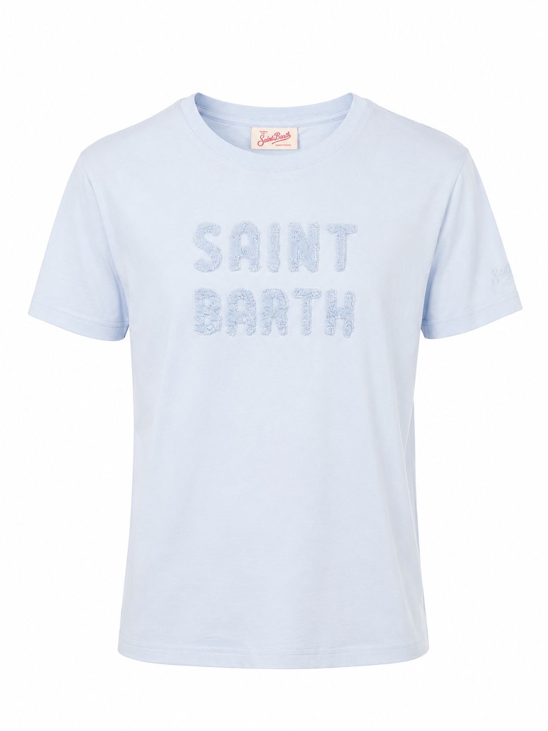 T-Shirt Azzurra Sangallo - Saint Barth